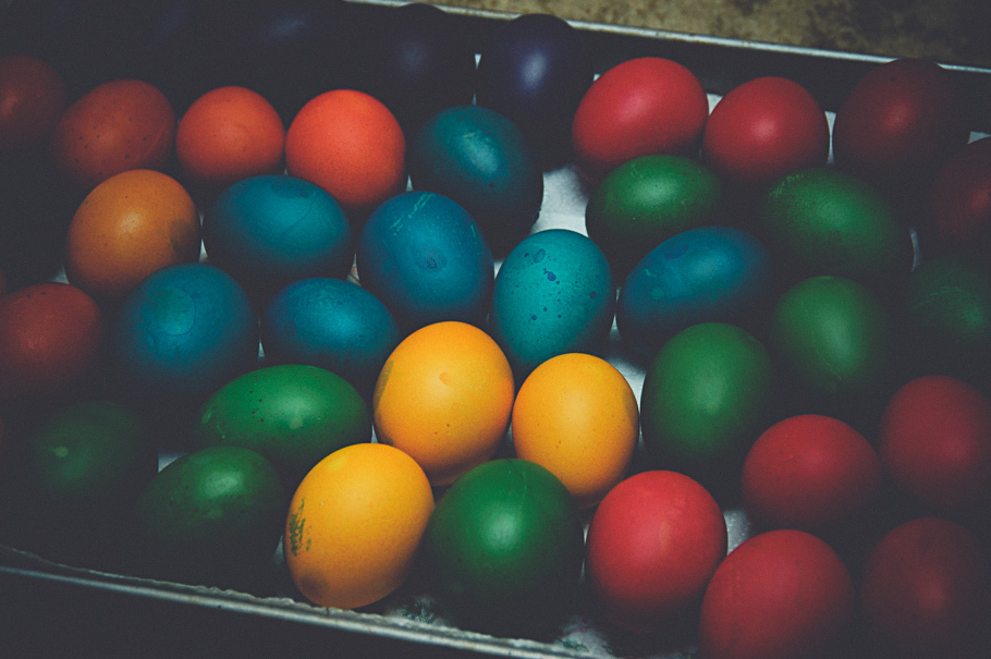 technicolor eggs