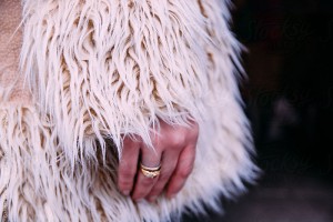 hand and wool